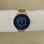 Luxury Vintage Inspired Ellen Tracy Blue Crystal Watch