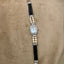 Feminine Elegant Two Tone Rectangular Diamond Gruen Watch