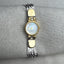 Pearlized Park Lane, Two Tone, Diamond and Chain Bracelet Watch