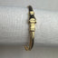 Art Deco Pearlized White, Vintage McCuff Gold Cuff Bracelet