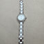 Y2K Amitron Ceramic and Crystal Sterling Silver Watch