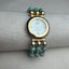 Natural Stone Gold Pearlized Watch