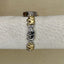 Women's Two-Tone Quartz Watch – Gold & Silver Elephant Link Band