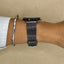 Minimalist Black Mesh Watch – Crystal Accent Dial | Sleek Modern Design