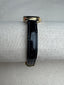 Designer Coach, Black Leather and Gold Watch