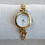 Regal Jupiter Pink Gem Vintage Gold Floral Watch