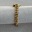 Regal Jupiter Pink Gem Vintage Gold Floral Watch