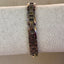 Vintage Folio Watch β Two-Tone Bronze & Gold Bracelet β Deep Brown Dial β Retro Y2K Chunky Style β Womenβs Quartz Timepiece