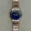 Luxury Vintage Inspired Ellen Tracy Blue Crystal Watch