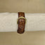 Vintage Lorus Mickey Mouse Watch – Gold-Tone Case with Brown Leather Strap * Disney Collectible