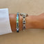 Natural Black Pearl and Diamond Bracelet Watch