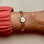Old Money Dainty Vintage Two Tone Seiko