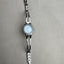 Y2K Crystal Anne Klein Pearlized Gloss Sterling Silver Watch