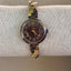 Vintage Folio Watch β Two-Tone Bronze & Gold Bracelet β Deep Brown Dial β Retro Y2K Chunky Style β Womenβs Quartz Timepiece