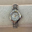 Timeless Style Carriage Indiglo Silver Link Watch – Water Resistant