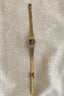 High End Gold And Black Diamond Square Waltham Vintage