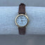 Sleek Elegant Dainty Alba Brown Leather Marchioness Watch