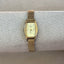 Vintage Lorus Women’s Gold-Tone Quartz Watch – Rectangular Case – Stretch Expansion Band – Classic 80s/90s Retro Timepiece