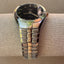 Gruen Precision Diamond Watch – Men's Two-Tone Quartz Watch with Expansion Band – Retro Black & Gold Dress Watch
