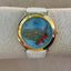 Rare Novelty Travel Watch | White Croc Band | Hong Kong Movement