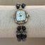 Geneva Silver & Black Vintage Y2K Statement Beaded Watch