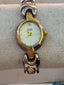 Vintage Citizen Quartz Two-Tone Women’s Watch – Oval Dial with Gold Accent Links – Model 5920-S91489-K66