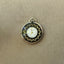 Swiss Made Ornate Pocket Watch β Black & Gold Embellished Face with Floral Scroll Back