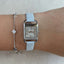 Y2K Vintage Guess Genuine Leather Ladies Wrist Watch
