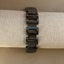 Nine West Women’s Watch – Black Stainless Steel Bracelet, Rectangular Dial, Minimalist Design – Fits 6.5” Wrist