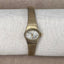 Waltham Vintage Gold-Tone Women’s Watch | Textured Band | Minimalist Mid-Century Design
