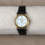 Gucci 1990's Vintage Women’s Quartz Watch | Gold-Tone Bezel | Black Leather Band | Classic Design