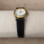 Gucci 1990's Vintage Women’s Quartz Watch | Gold-Tone Bezel | Black Leather Band | Classic Design