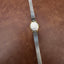 Vintage Waltham Gold Quartz Watch | Classic Mesh Bracelet | Minimalist 1980s Women’s Timepiece | Grace Dreams Vintage