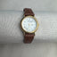 Sleek Elegant Dainty Alba Brown Leather Marchioness Watch