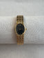 Luxury Seiko Black and Gold Watch