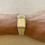 Seiko Two Tone Rectangular Men's Wristwatch