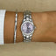 Anne Klein II Women's Classic Stainless Steel Vintage Watch – Lavender Dial