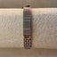 Claremont Petite Oval Vintage Two Tone Watch – Gold Accent Stretch Band