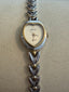 Two Tone Heart Bracelet Vintage Orient Watch