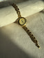 Elegant Gold Round Hilton Dainty Vintage Watch