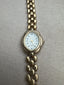 Beautiful Citizen Gold Floral Vintage Watch