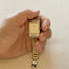 Rectangular Men's Vintage Seiko Two Tone Wristwatch