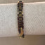 Vintage Folio Watch – Two-Tone Bronze & Gold Bracelet – Deep Brown Dial – Retro Y2K Chunky Style – Women’s Quartz Timepiece