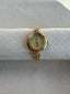 Elegant Gold Round Hilton Dainty Vintage Watch