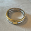 Sleek and Elegant Dual Tone Anne Klein Dainty Bangle