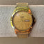 Vintage Pulsar Gold-Tone Quartz Watch – Day Date Window – Classic Men’s Dress Watch – Retro 80s 90s Timepiece – Japan Movement