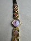 Art Deco Arenix Pink Diamond Gold Watch – Radiant