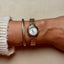 Clean Look, Braided Two Tone Jaclyn Smith Watch