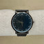 Minimalist Black Mesh Watch – Crystal Accent Dial | Sleek Modern Design