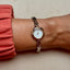 Braided Two Tone Bracelet Wreath Watch By Citizen